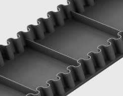 Лента транспортерная с гофробортом и перегородками